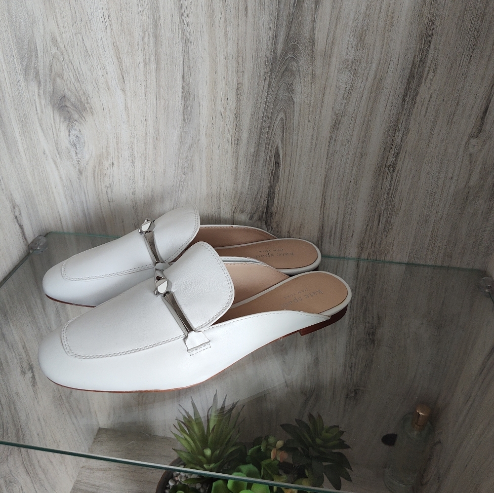 Kate Spade New York Women's Laura Square Toe Mules Sz 7.5 New In Box